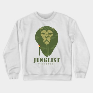 Junglist Worldwide Movement ( Cammo Edition ) Crewneck Sweatshirt